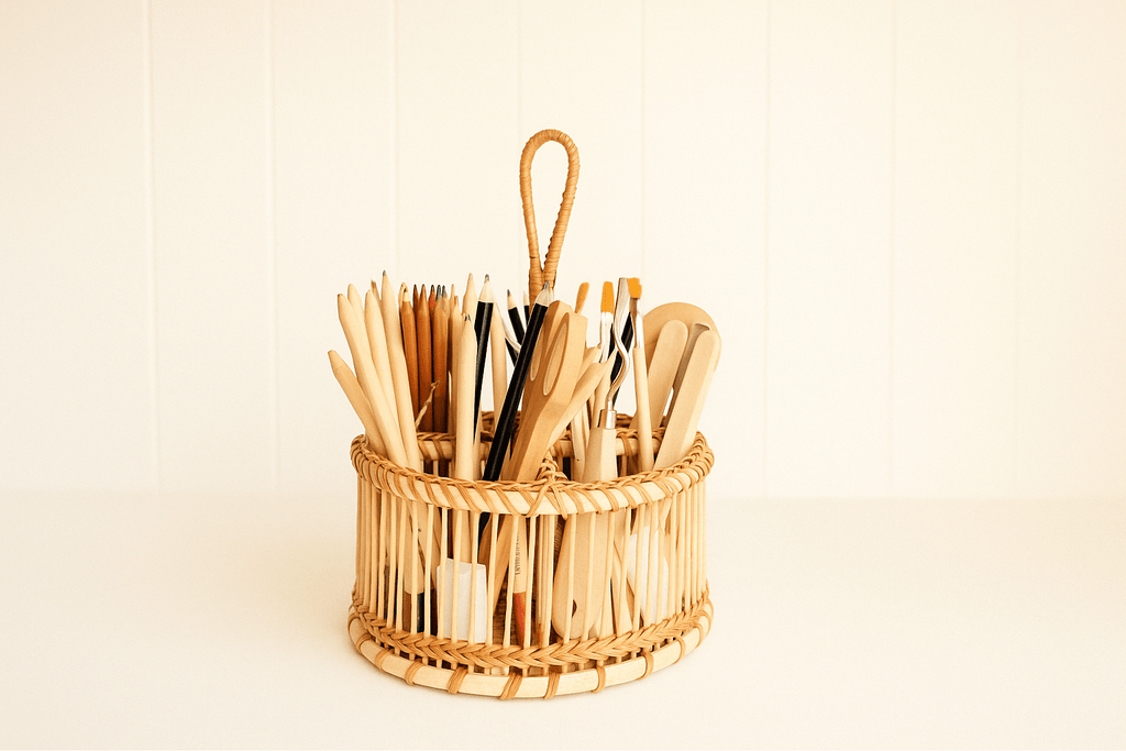 Basket Buddy Ratten Organiser - Wattle&Clay