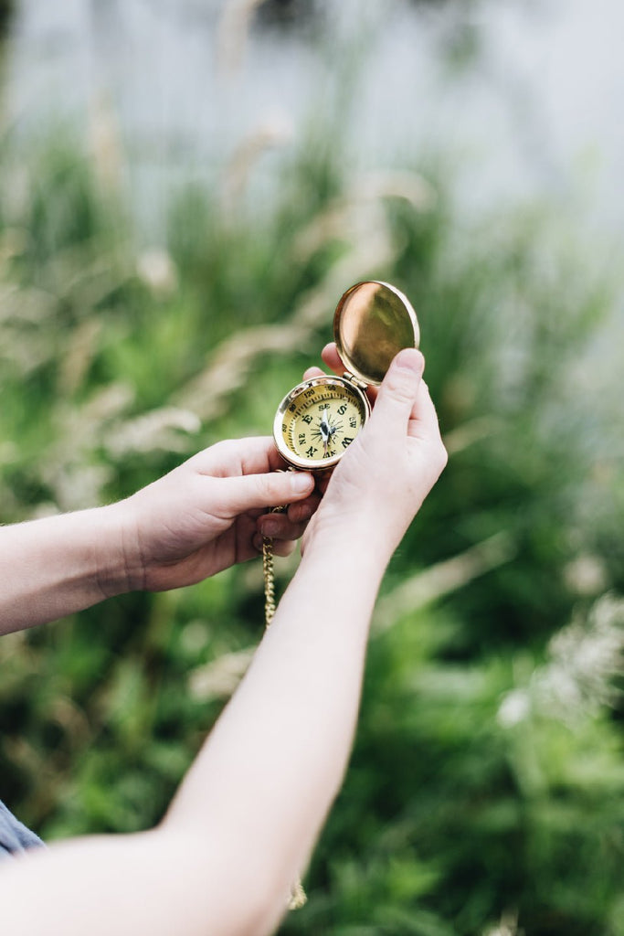 Brass Compass - Wattle&Clay