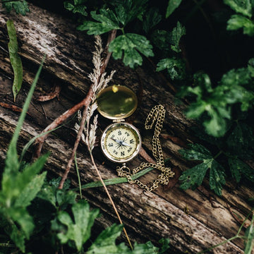 Brass Compass - Wattle&Clay