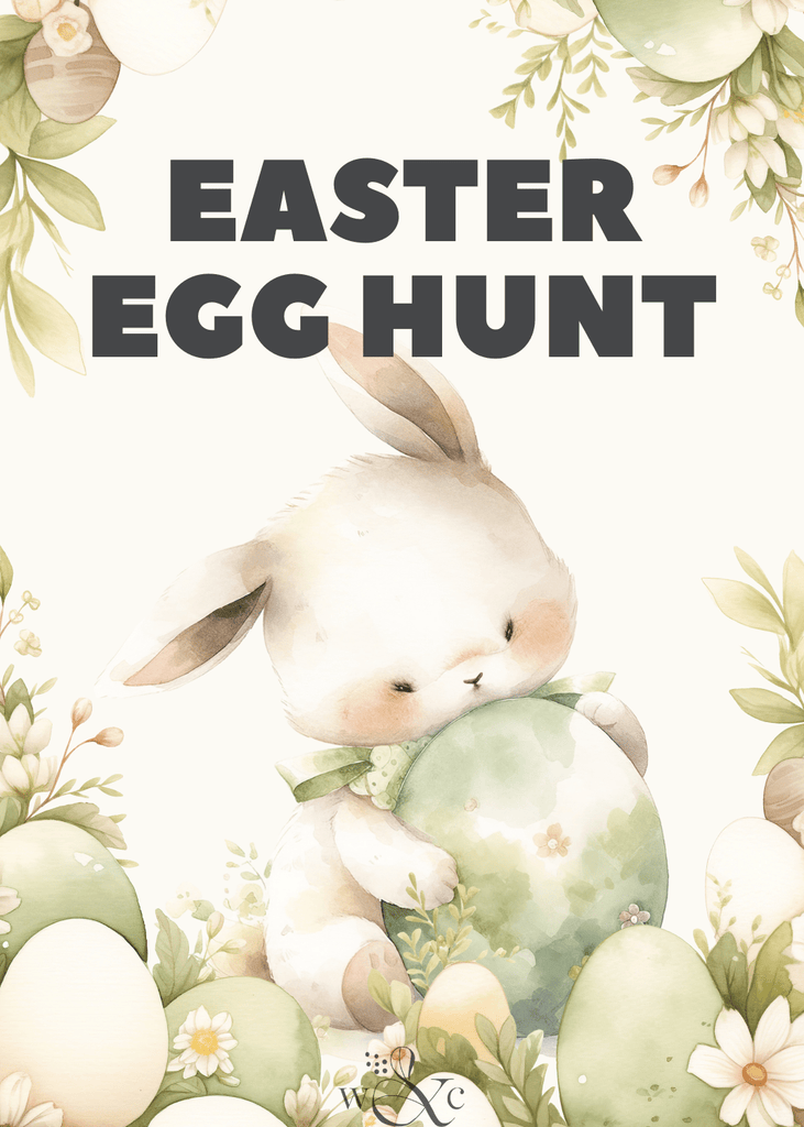 Carryall Rattan Basket & Free Digital Easter Egg Hunt Game - Wattle&Clay