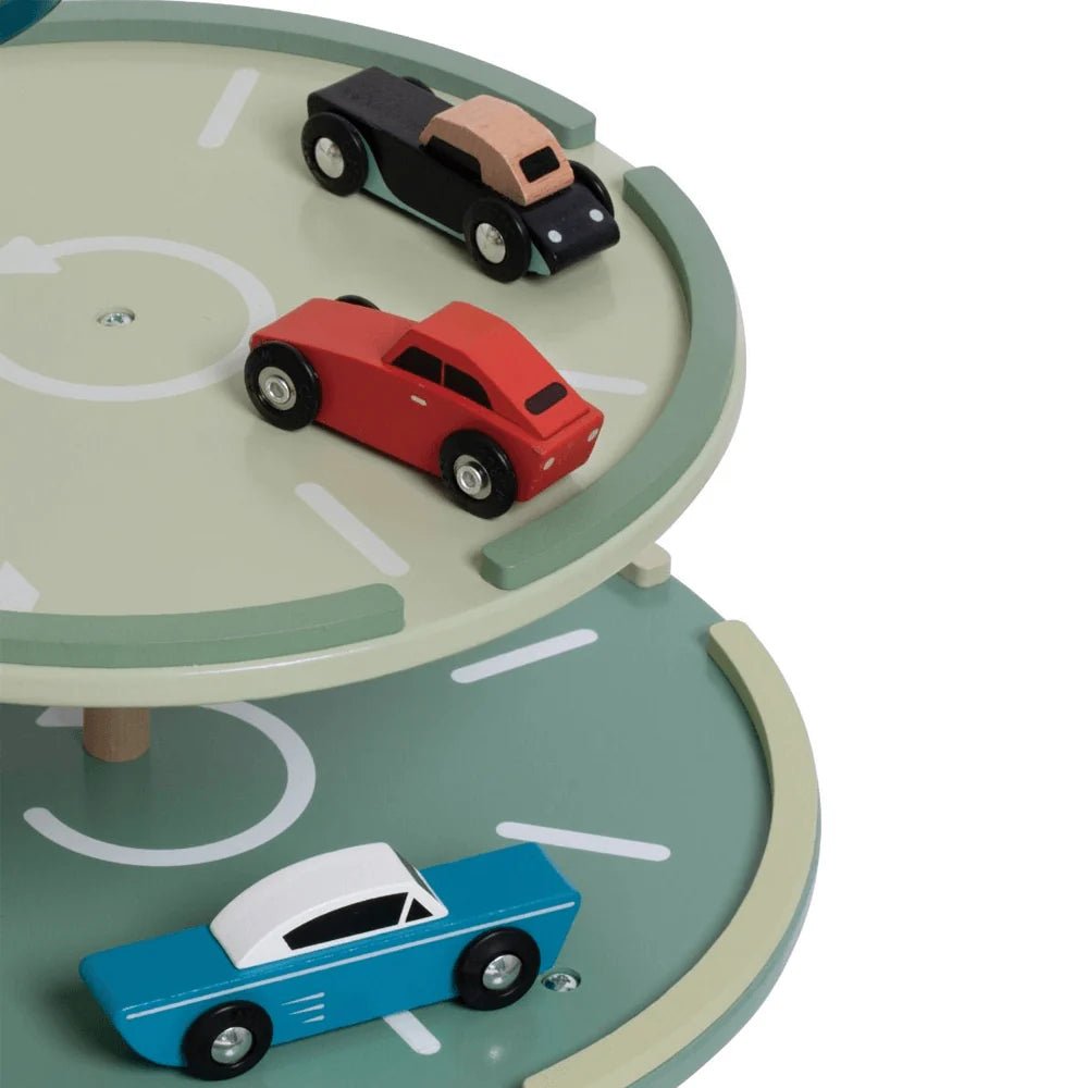 Childrens Wooden Pretend Play Vintage Garage by Classic World - Wattle&Clay