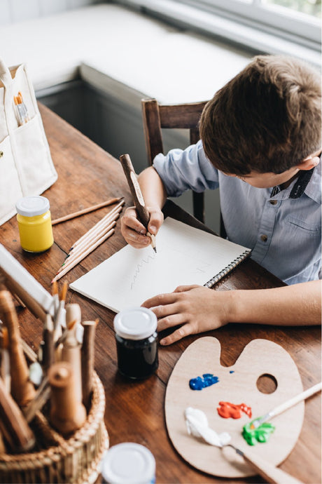 Create Artist Kit - 34 Piece Premium Kids Art Set - Wattle&Clay