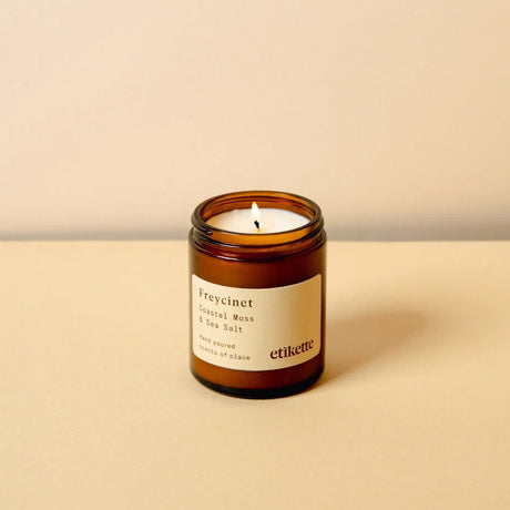 Freycinet in Coastal Moss and Sea Salt - Soy Wax Candle - Wattle&Clay