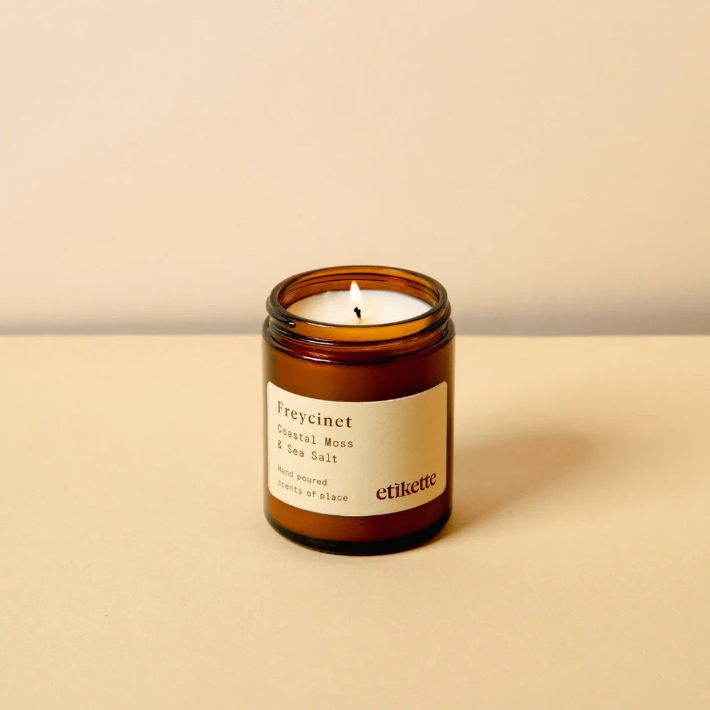 Freycinet in Coastal Moss and Sea Salt - Soy Wax Candle - Wattle&Clay
