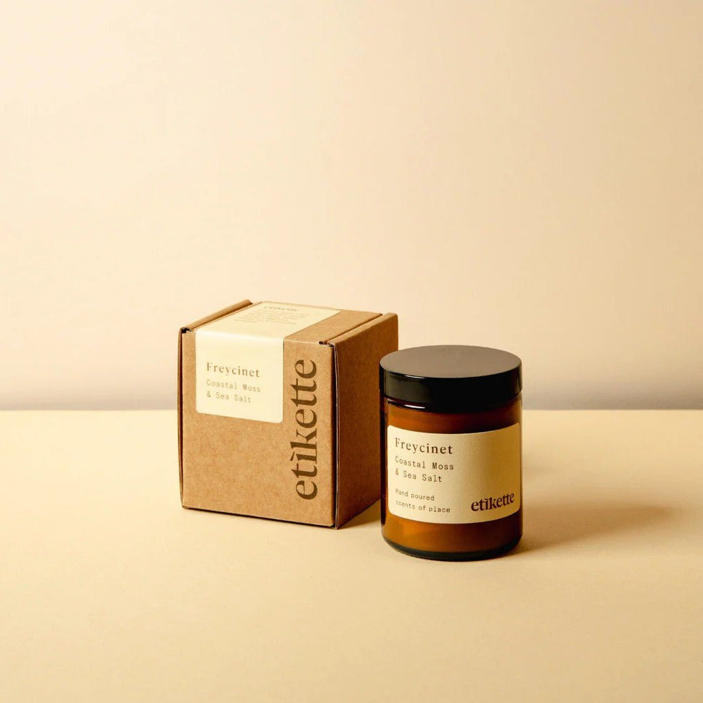 Freycinet in Coastal Moss and Sea Salt - Soy Wax Candle - Wattle&Clay