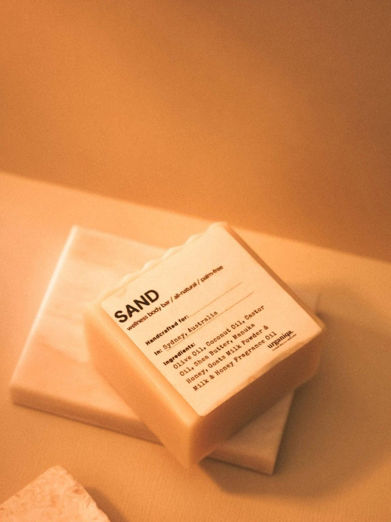 Natural Palm Free Naked Soap | Sand - Wattle&Clay