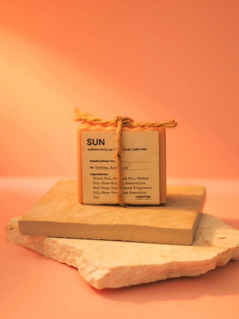 Natural Palm Free Naked Soap| Sun - Wattle&Clay
