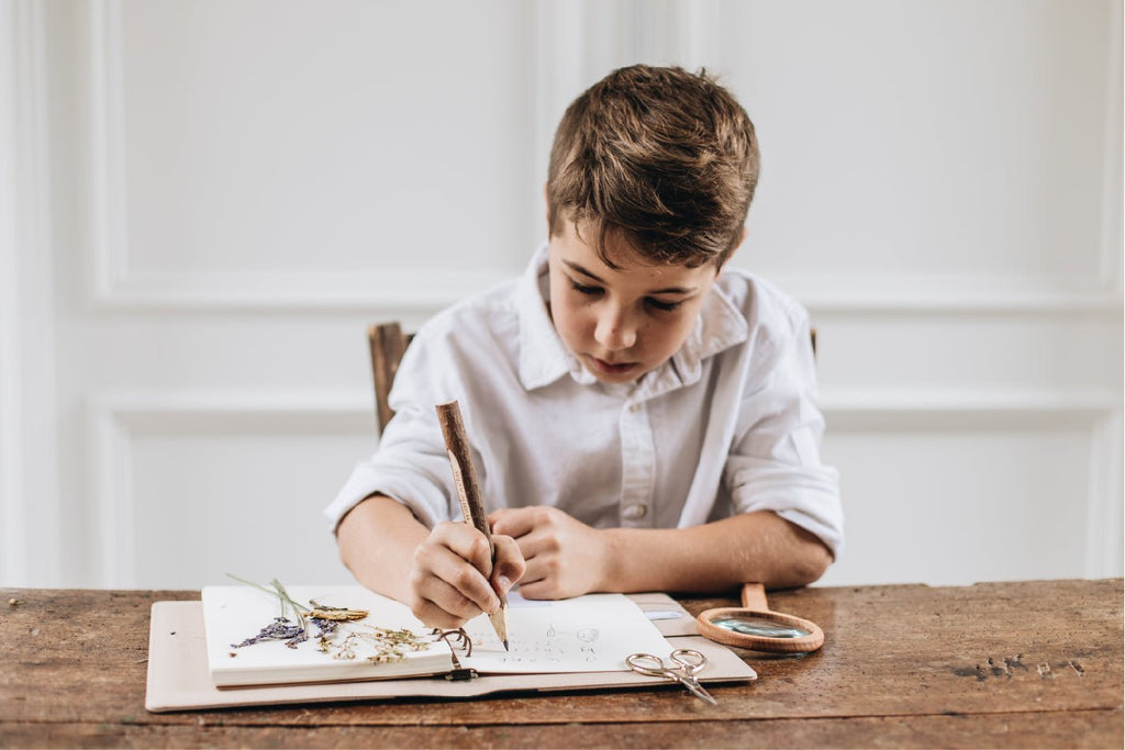 Natural Twig Wattle and Clay Pencil - Wattle&Clay
