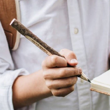 Natural Twig Wattle and Clay Pencil - Wattle&Clay