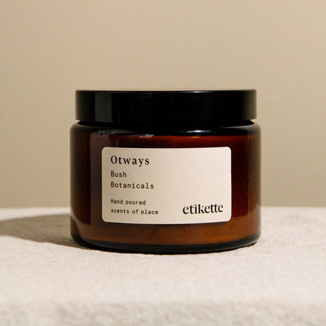 Otways Bush Botanicals - Double Wick Soy Wax Candle - Wattle&Clay