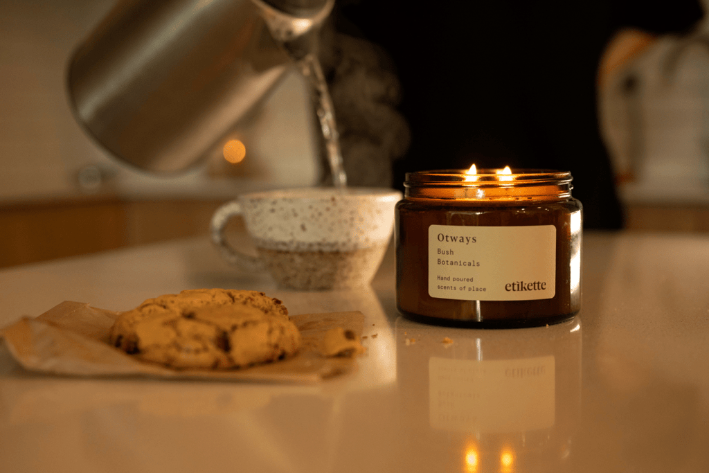 Otways Bush Botanicals - Double Wick Soy Wax Candle - Wattle&Clay