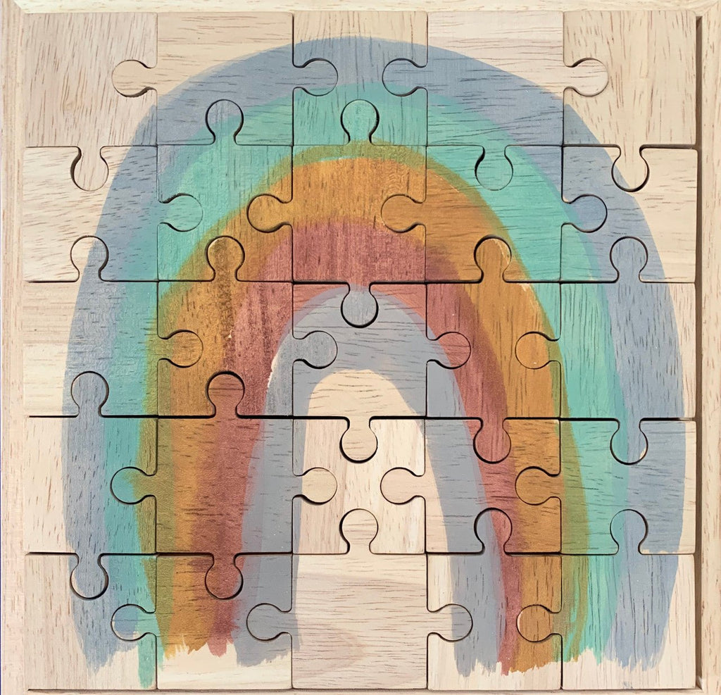 Papoose Earth Rainbow Puzzle (25pc) - Wattle&Clay