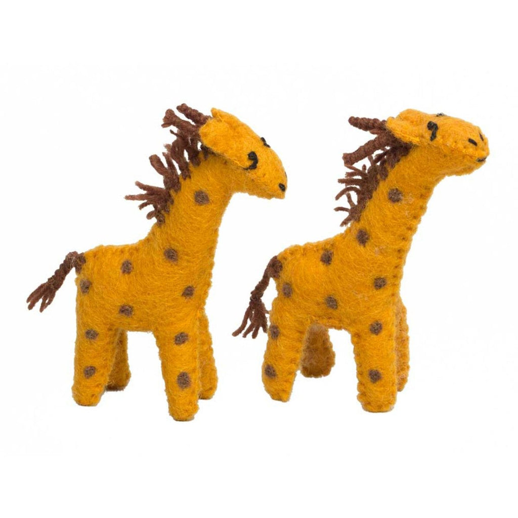 Papoose Felt Baby Giraffe Toy - Wattle&Clay