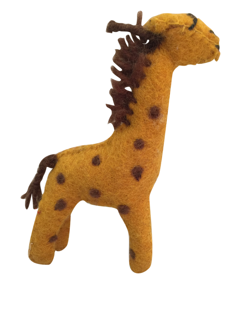Papoose Felt Baby Giraffe Toy - Wattle&Clay