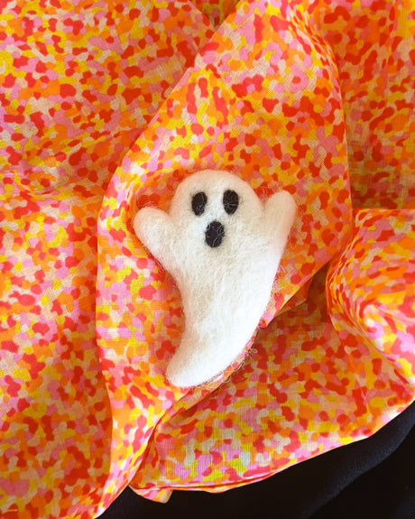 felt spooky ghost toy