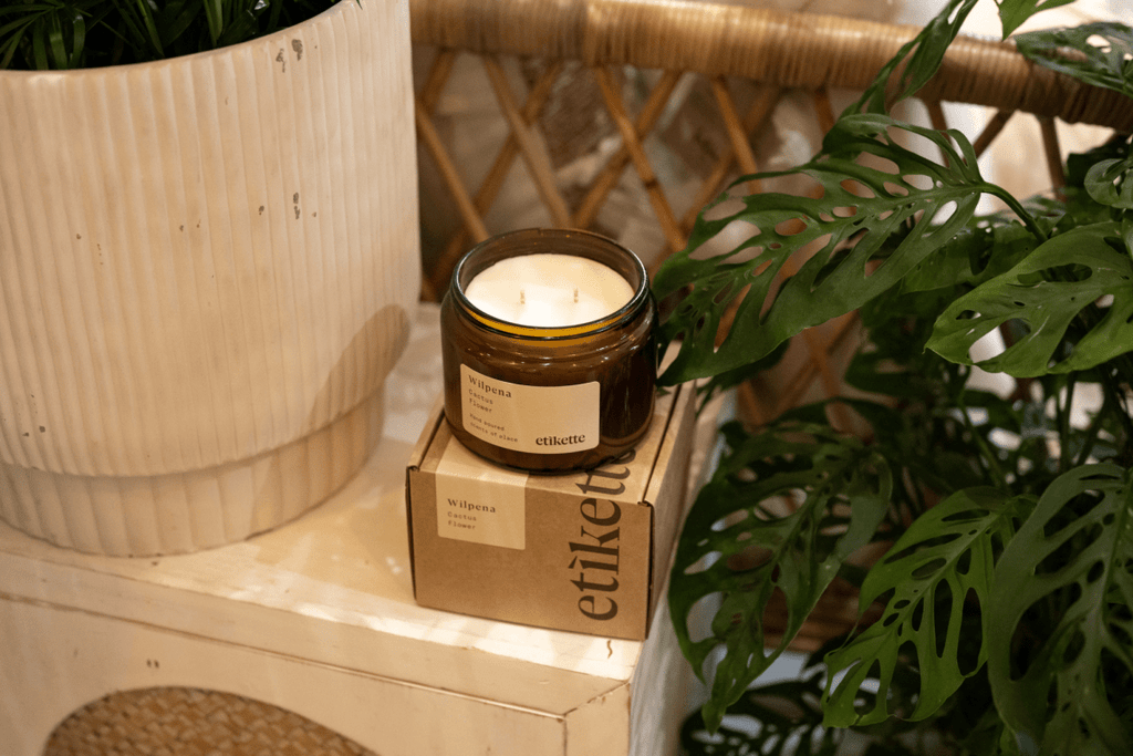 Wilpena in Cactus Flower - Soy Wax Candle - Wattle&Clay