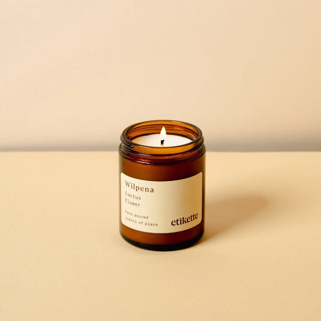 Wilpena in Cactus Flower - Soy Wax Candle - Wattle&Clay