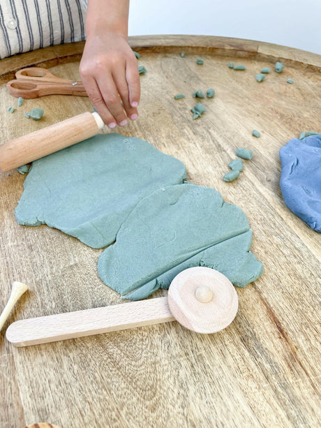Wooden Play-dough Wheel - Wattle&Clay