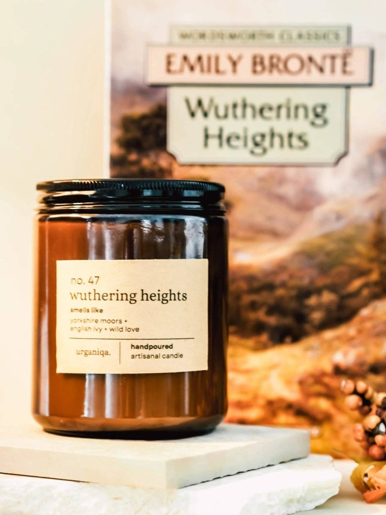 Wuthering Heights Bookish Literary - inspired Scented Candle - Wattle&Clay
