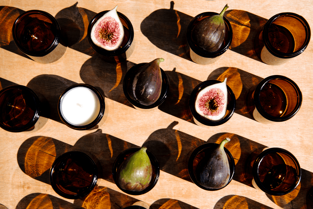 Yarra Fig Leaf and River Berries - Soy Wax Candle - Wattle&Clay